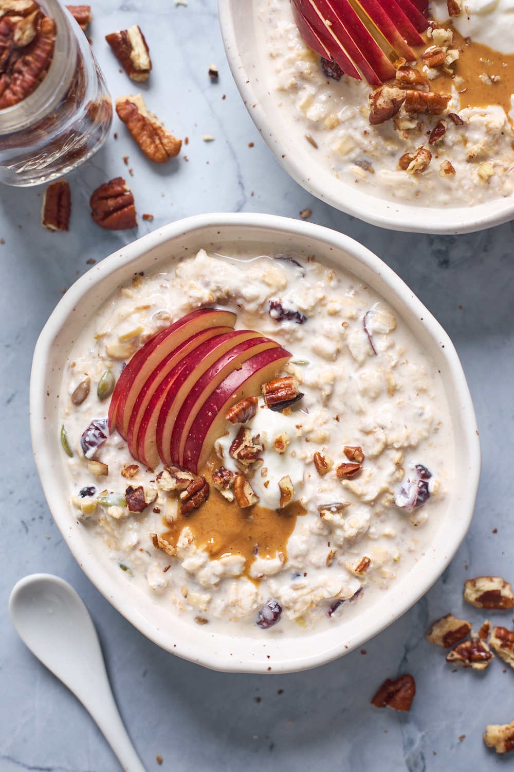 Bircher Muesli (Swiss Oatmeal) Overnight Oats