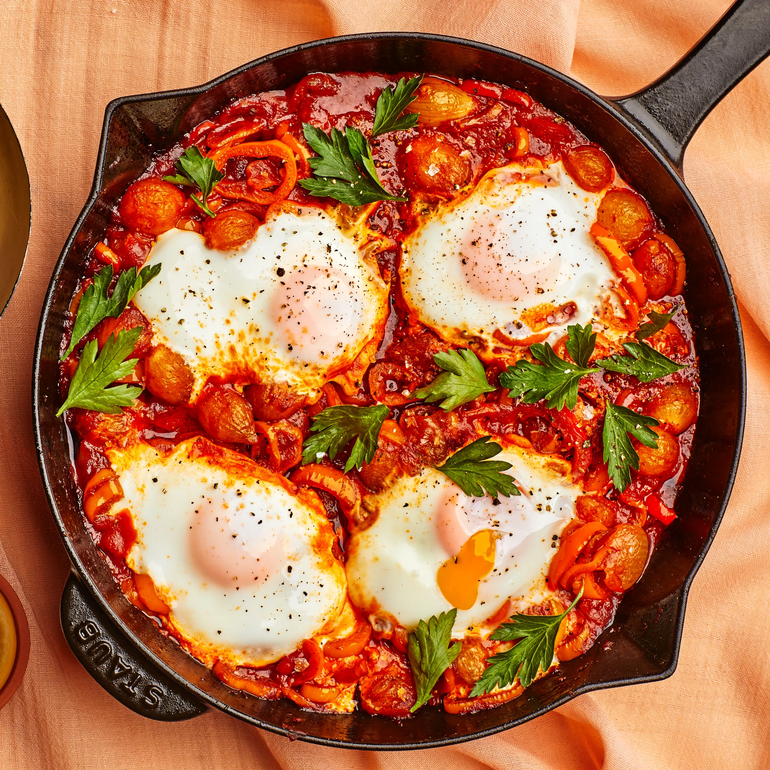 Pearl Onion and Sweet Pepper Skillet Recipe | Bon Appétit