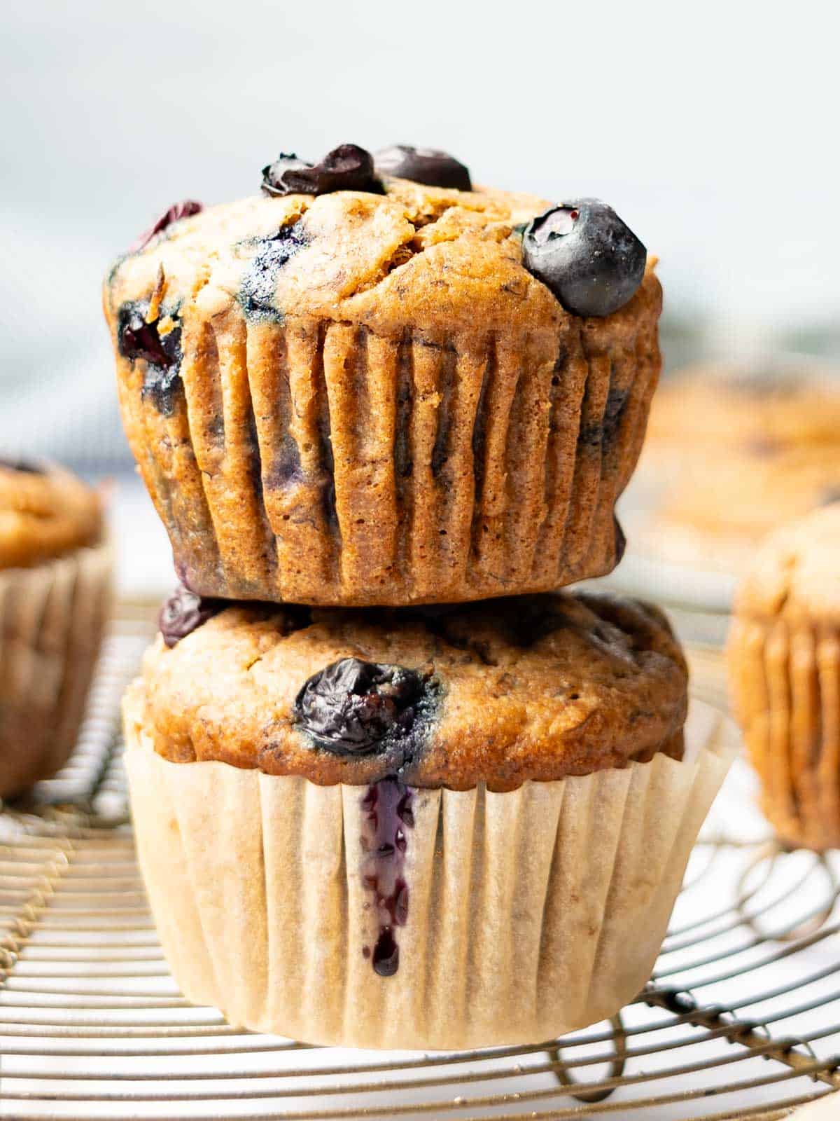 Blueberry Buckwheat Muffins - Eat Fresh Glow