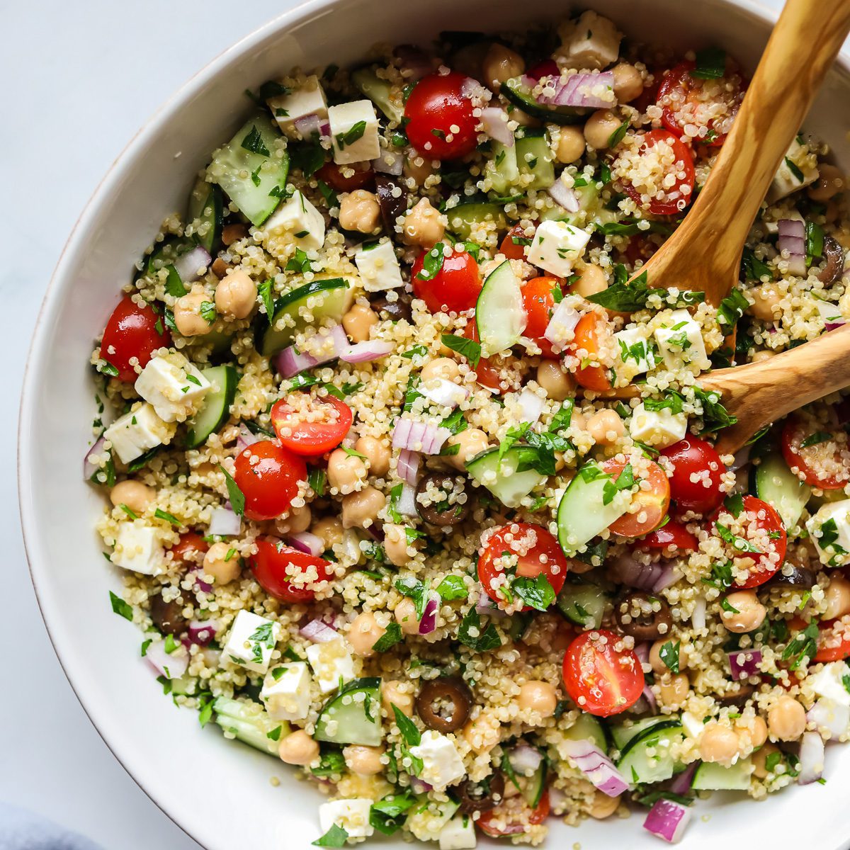 Mediterranean Quinoa Salad