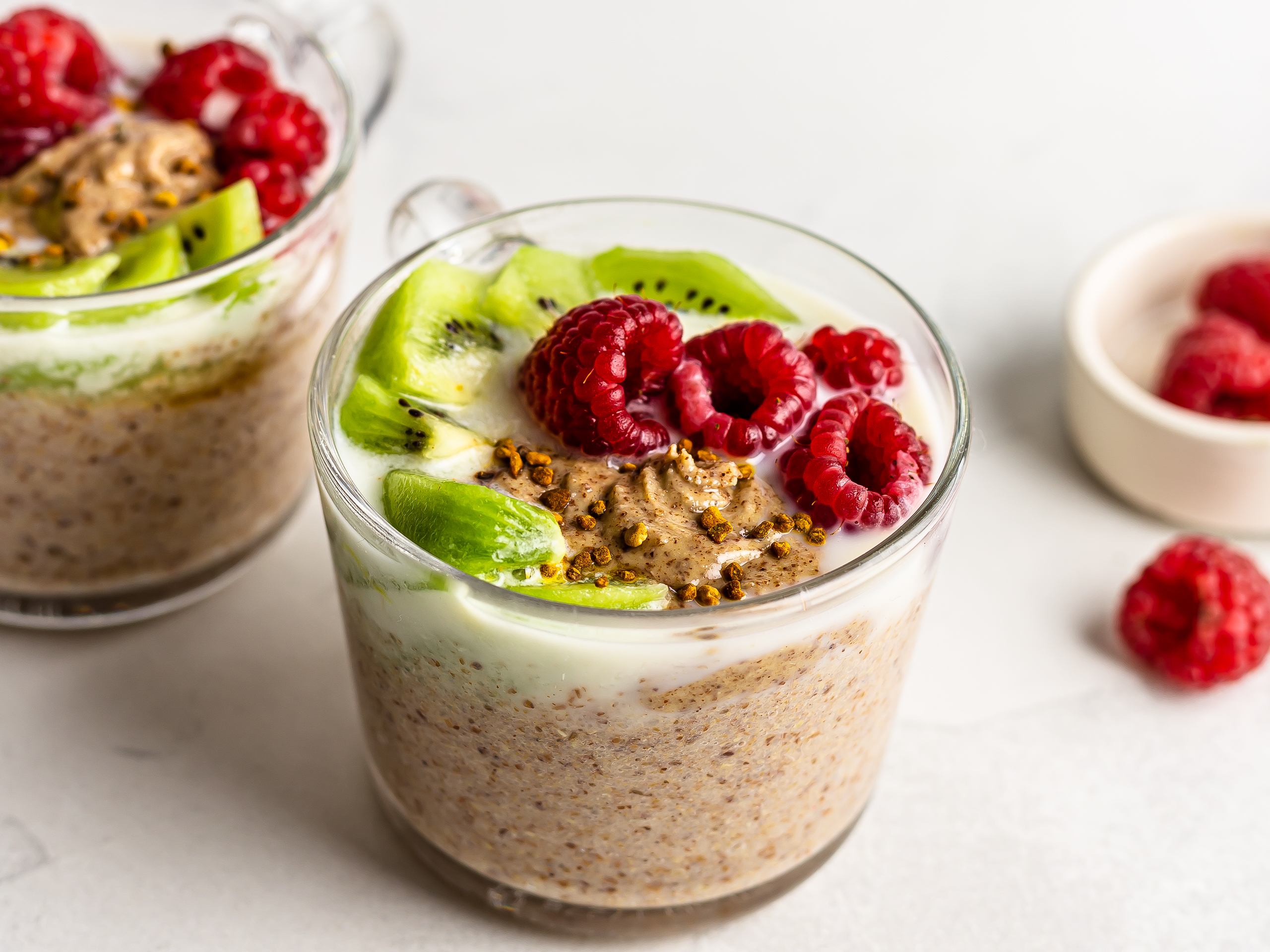 Overnight Raw Buckwheat Porridge | Foodaciously