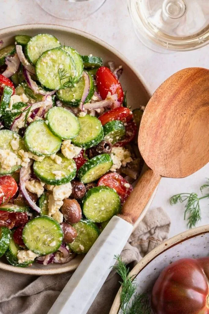 Greek Cucumber Salad