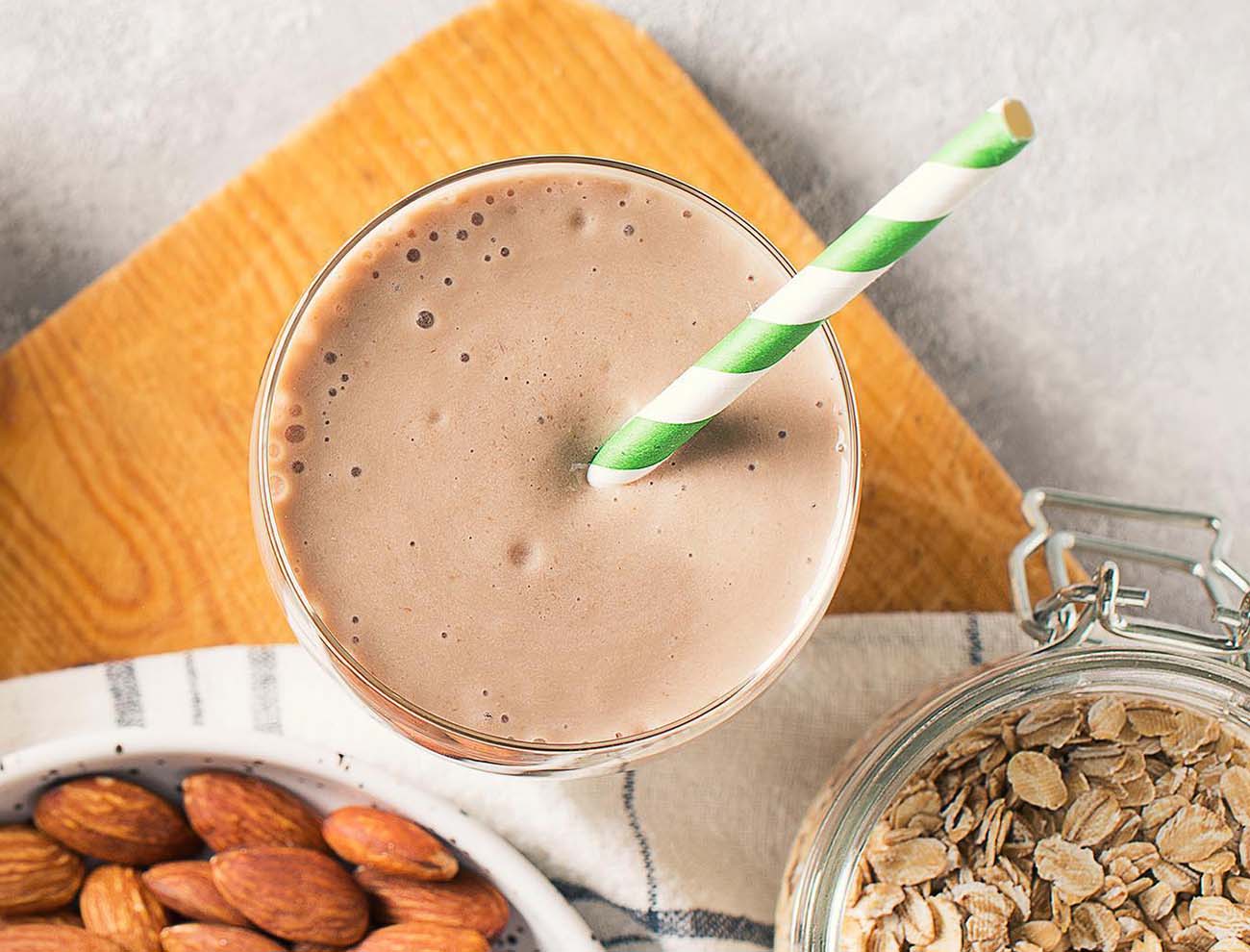 Nutty Oat Smoothie - Lifestyle Foods